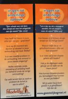 10 ex. Boekenlegger met accountability- en bemoedingsvragen